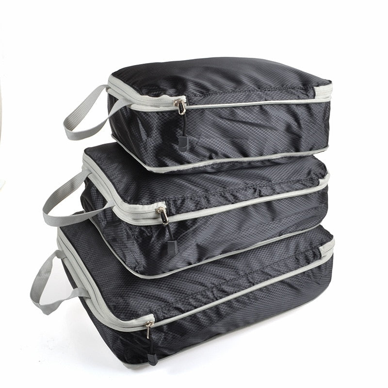 Conjunto de bolsas organizadoras para viagem - Kmelo120