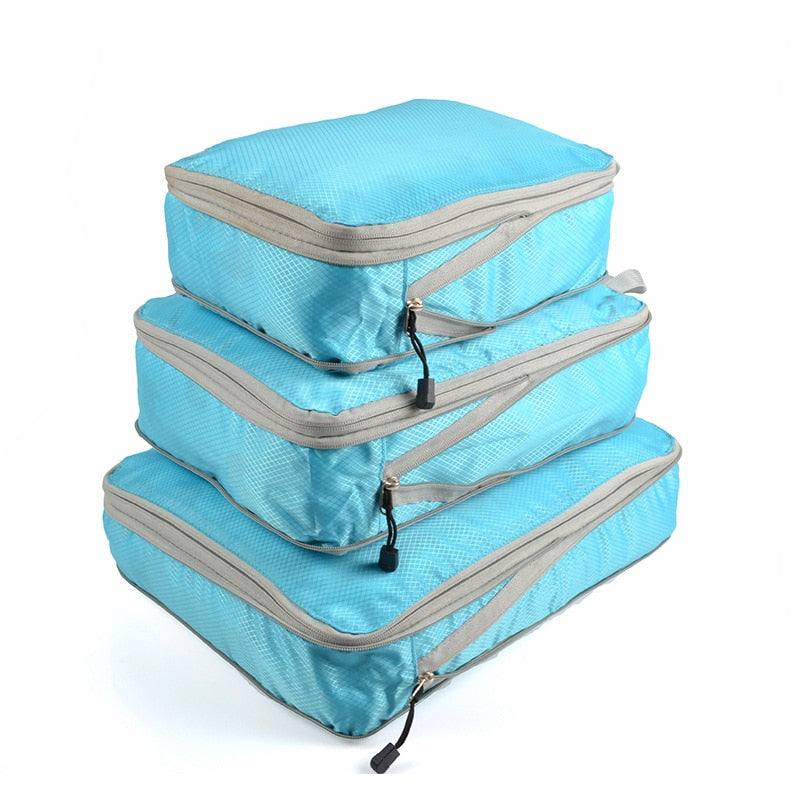 Conjunto de bolsas organizadoras para viagem - Kmelo120