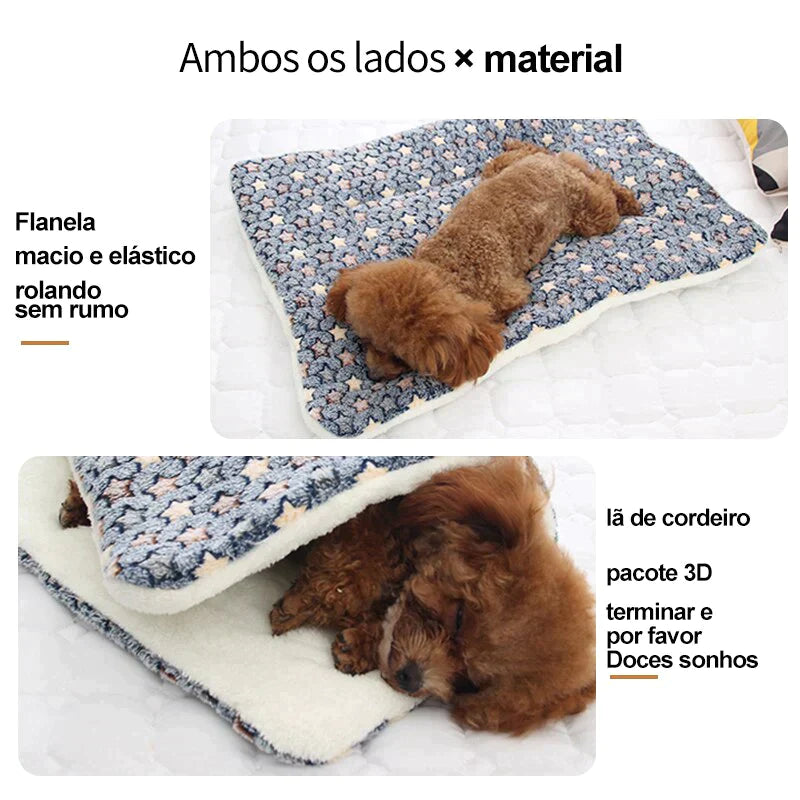 Cobertor peludo - serve como caminha para seu pet - Kmelo120