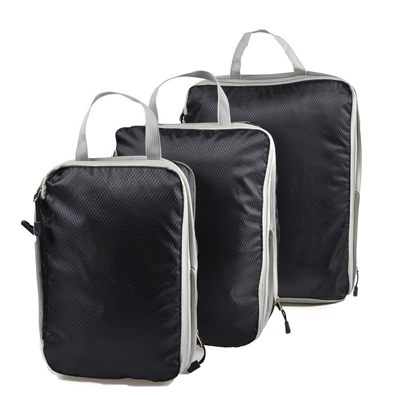 Conjunto de bolsas organizadoras para viagem - Kmelo120