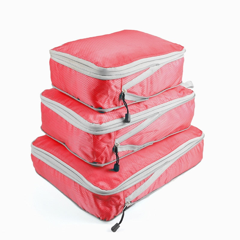 Conjunto de bolsas organizadoras para viagem - Kmelo120